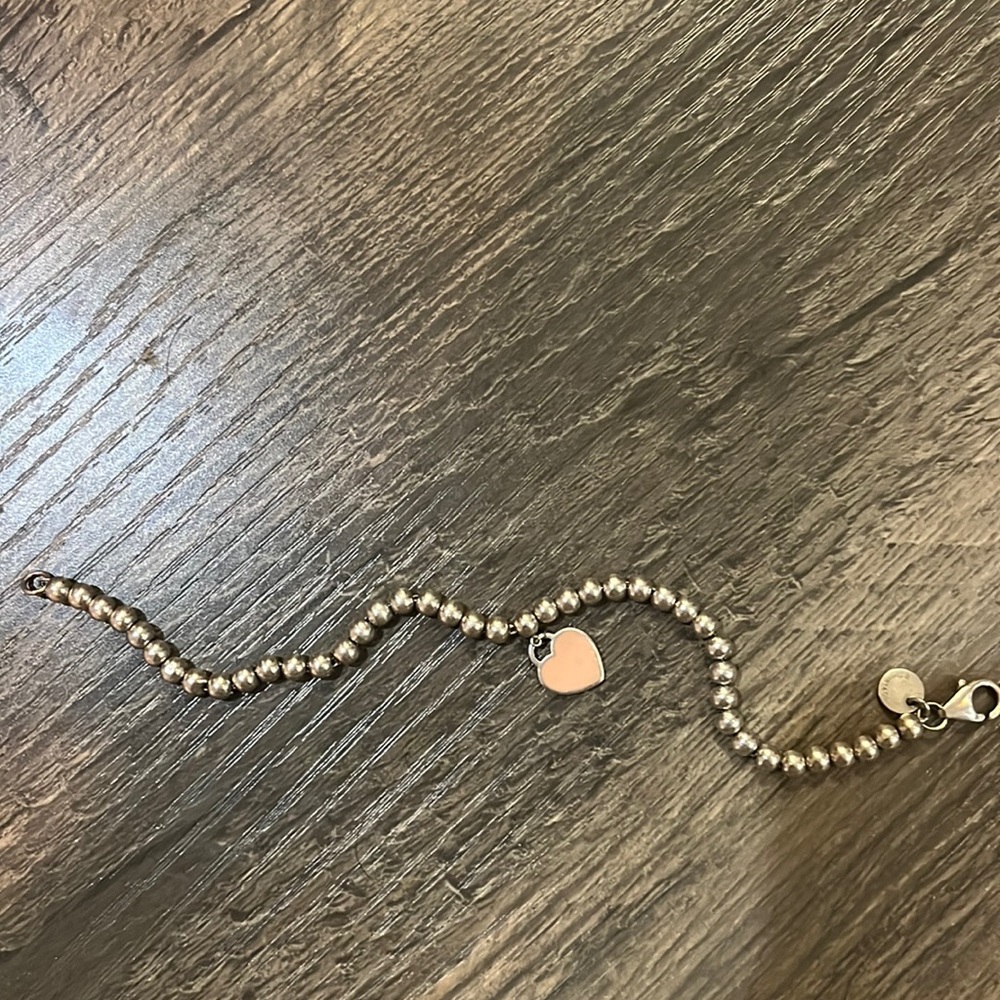 Return to Tiffany Heart Tag Bead Bracelet